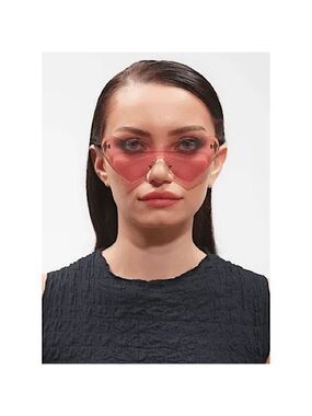 Otra Eyewear Hearts On Fire Sunglasses Rose Gold/Pink New
